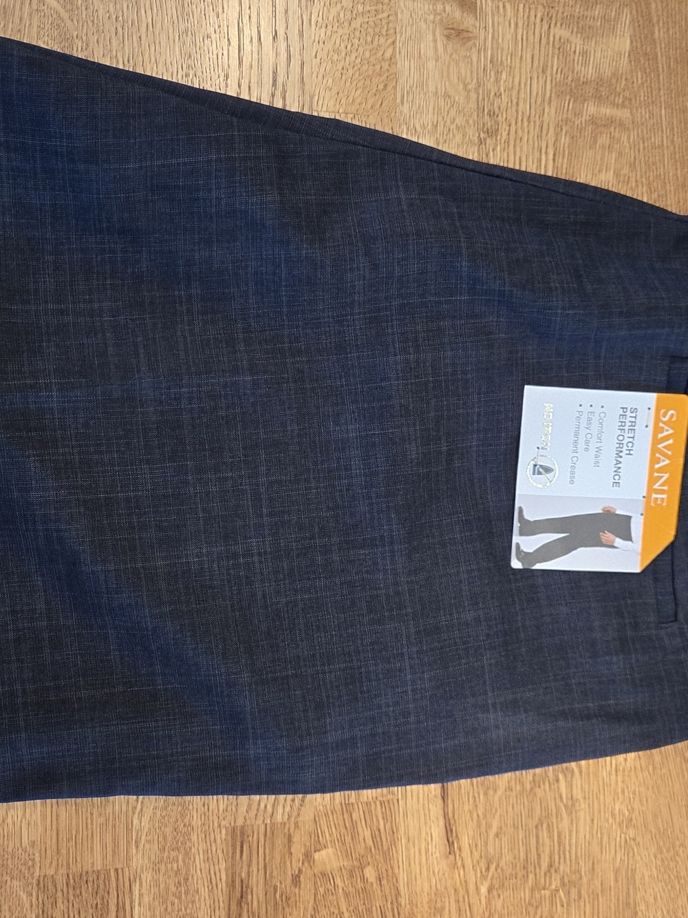 Savane Men's Straight Jeans in Dark Blue Heather
